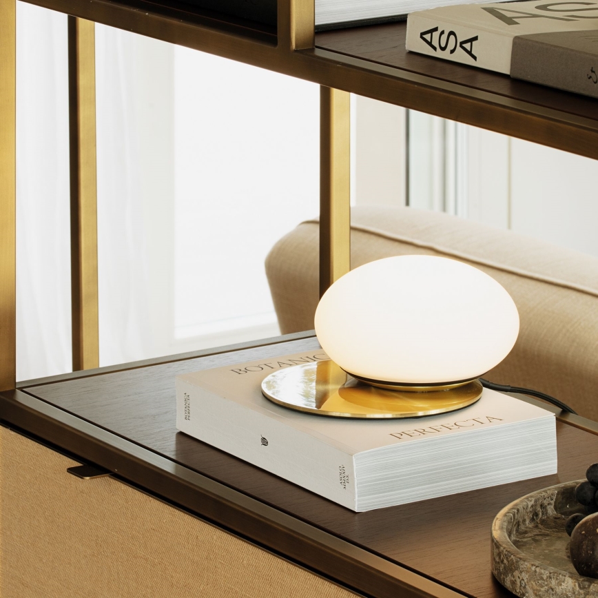 Ideal Lux - LED Tafellamp NINFEA 1xGX53/9W/230V goud