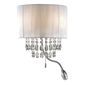 Ideal Lux - LED wand verlichting 2xE14/40W/230V + LED/1W