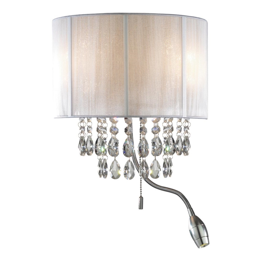 Ideal Lux - LED wand verlichting 2xE14/40W/230V + LED/1W