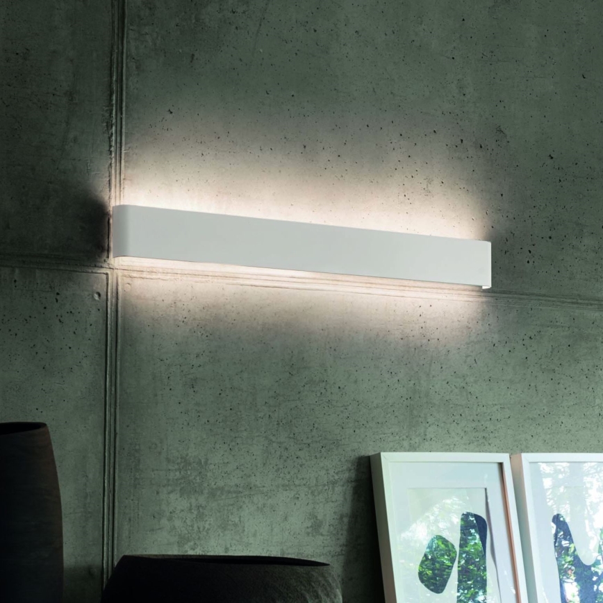 Ideal Lux - LED wand verlichting DELTA LED/30W/230V 3000K 83 cm CRI 90 wit