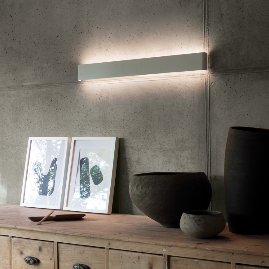 Ideal Lux - LED wand verlichting DELTA LED/30W/230V 3000K 83 cm CRI 90 wit