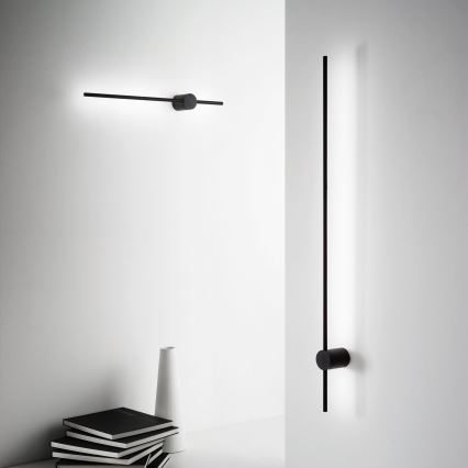 Ideal Lux - LED wand verlichting ESSENCE LED/12W/230V 2700K 70 cm CRI 90 zwart