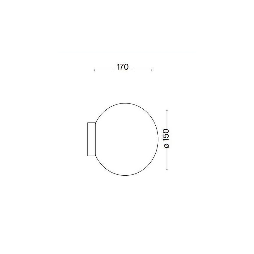 Ideal Lux - LED wand verlichting MAPA 1xG9/15W/230V