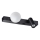 Ideal Lux - LED wand verlichting PING PONG 2xLED/3W/230V CRI 90 zwart