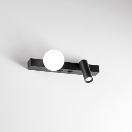 Ideal Lux - LED wand verlichting PING PONG 2xLED/3W/230V CRI 90 zwart