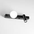 Ideal Lux - LED Wandlamp BINOMIO 2xLED/3W/230V CRI 90 zwart