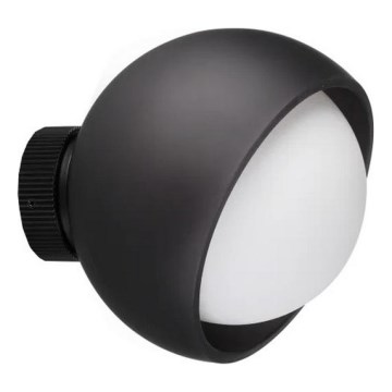 Ideal Lux - LED-wandlamp BLOOM 1xE27/42W/230V zwart