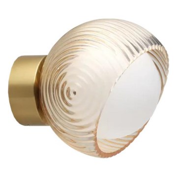Ideal Lux - LED-wandlamp BLOOM 1xG9/3W/230V goud/rookbeige