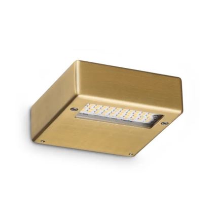 Ideal Lux - LED wandlamp TAB LED/24W/230V CRI 90 messing