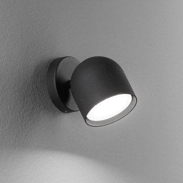 Ideal Lux - LED Wandspot DODO 1xGX53/9W/230V zwart