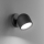 Ideal Lux - LED Wandspot DODO 1xGX53/9W/230V zwart