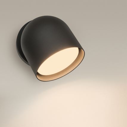 Ideal Lux - LED Wandspot DODO 1xGX53/9W/230V zwart