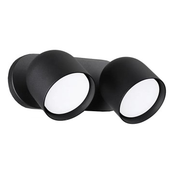 Ideal Lux - LED Wandspot DODO 2xGX53/9W/230V zwart