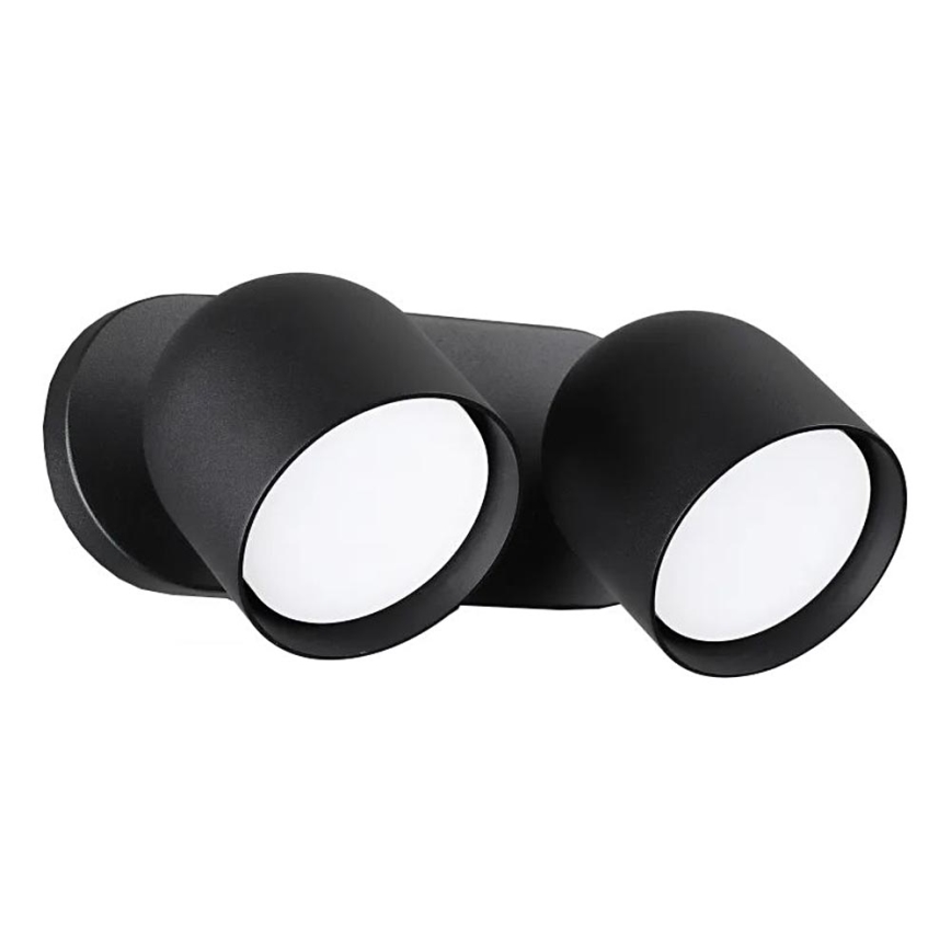 Ideal Lux - LED Wandspot DODO 2xGX53/9W/230V zwart