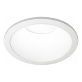 Ideal Lux - Luminaire encastré LED GAME TRIM LED/11W/230V 3000K IRC 90 Ø 8,5 cm IP40 blanc