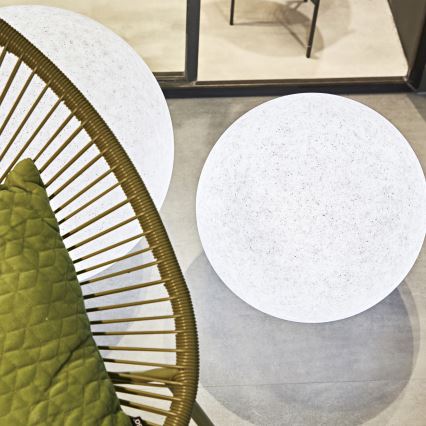 Ideal Lux - Luminaire extérieur DORIS 1xE27/60W/230V diam. 78 cm IP44 gris