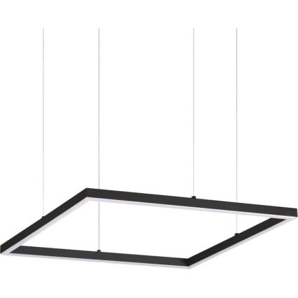 Ideal Lux - Suspension LED à câble ORACLE SLIM LED/33W/230V 3000K IRC 90 50x50 cm noir