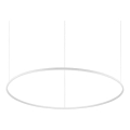 Ideal Lux - Lustre LED suspendu ORACLE SLIM LED/83 W/230 V 3000 K IRC 90 Ø 150 cm blanc