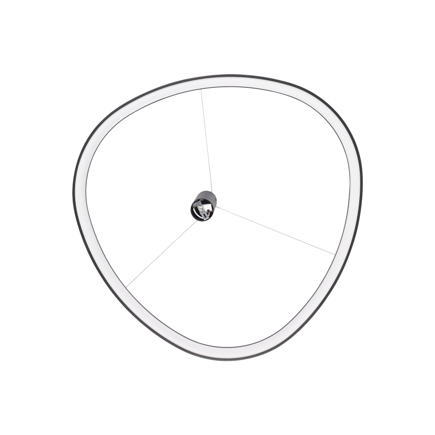 Ideal Lux - Suspension LED sur câble GEMINI LED/36W/230V 4000K Ø 42,5 cm IRC 90 noir