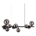 Ideal Lux - PERLAGE LED-hanglamp aan kabel 10xG9/3W/230V 81 cm zwart/rookzwart