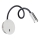 Ideal Lux - Petite lampe flexible FOCUS LED/3,5W/230V CRI 90 gris/chrome brillant