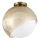Ideal Lux - Plafondlamp BLOOM 1xE27/42W/230V Ø 30 cm goud/rookbeige