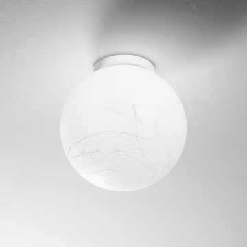 Ideal Lux - Plafondlamp CARTA 1xE27/25W/230V diameter 30 cm wit