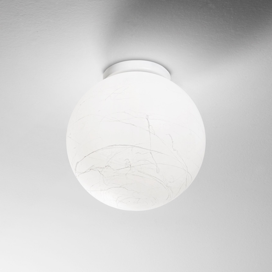 Ideal Lux - Plafondlamp CARTA 1xE27/25W/230V diameter 30 cm wit