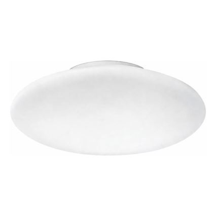 Ideal Lux - Plafondlamp SMARTIES 1xE27/42W/230V Ø 33 cm wit