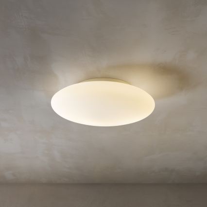Ideal Lux - Plafondlamp SMARTIES 1xE27/42W/230V Ø 33 cm wit