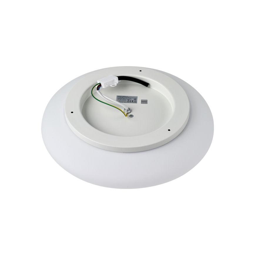 Ideal Lux - Plafondlamp SMARTIES 2xE27/42W/230V, Ø 42,5 cm, wit