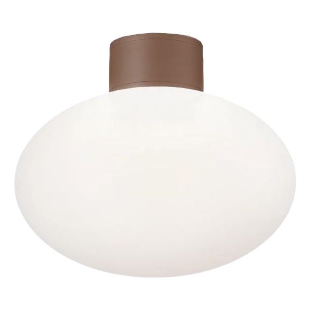 Ideal Lux - Plafondlamp voor buiten CLIO 1xE27/42W/230V IP44 bruin