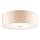 Ideal Lux - Plafondlamp WOODY 4xE27/60W/230V diameter 50 cm beige