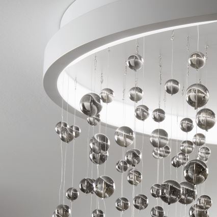 Ideal Lux - Plafonnier à intensité variable ARMONY LED/48W/230V CRI 90 d. 50 cm blanc