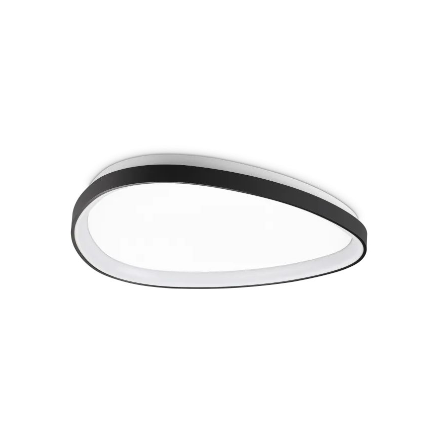 Ideal Lux - Plafonnier à intensité variable GEMINI LED/28W/230V d. 61 cm CRI 90 noir