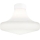 Ideal Lux - Plafonnier d'extérieur CLIO 1xE27/42W/230V IP44 blanc