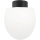 Ideal Lux - Plafonnier d'extérieur CLIO 1xE27/42W/230V IP44 noir