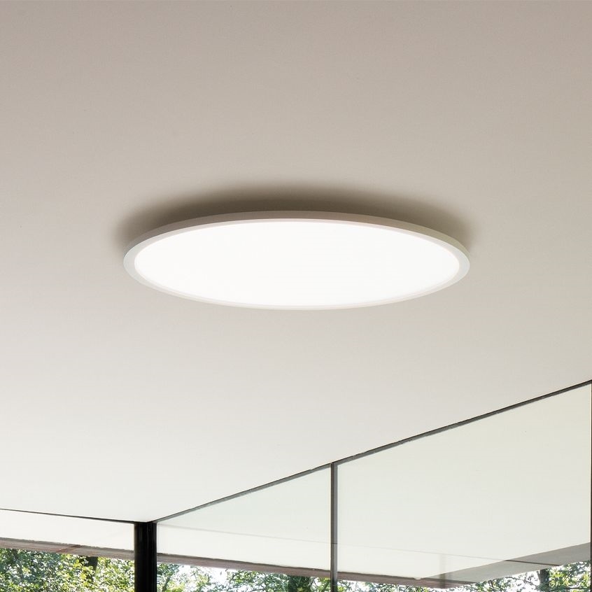 Ideal Lux - Plafonnier FLY LED/68W/230V 2700K d. 90 cm CRI 90 IP40 blanc