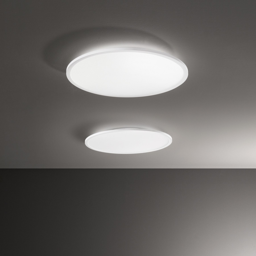 Ideal Lux - Plafonnier FLY LED/68W/230V 3000K d. 90 cm CRI 90 IP40 blanc