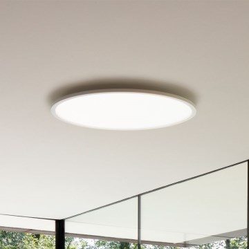 Ideal Lux - Plafonnier FLY LED/68W/230V 4000K d. 90 cm CRI 90 IP40 blanc