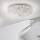 Ideal Lux - Plafonnier LED en cristal KING 9xG9/3W/230V d. 53,5 cm chrome brillant