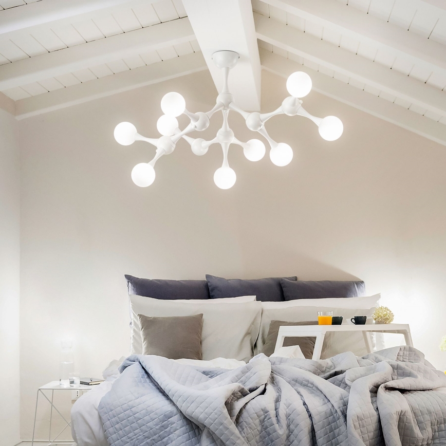 Ideal Lux - Plafonnier LED NODINO 9xG9/3W/230V blanc