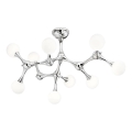 Ideal Lux - Plafonnier LED NODINO 9xG9/3W/230V chrome brillant/blanc
