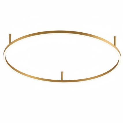 Ideal Lux - Plafonnier LED ORACLE SLIM LED/53W/230V 3000 K IRC 90 Ø 90 cm doré