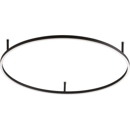 Ideal Lux - Plafonnier LED ORACLE SLIM LED/53 W/230 V 3000 K IRC 90 Ø 90 cm noir