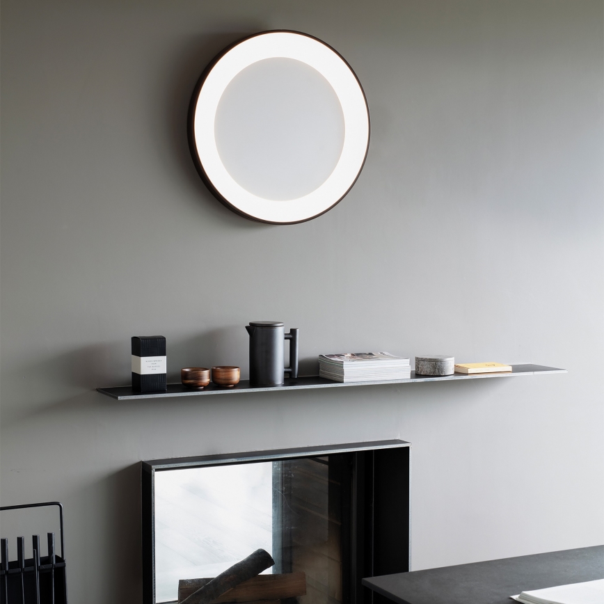 Ideal Lux - Plafonnier LED PLANET 29W/230V IRC 90 Ø 60 cm, noir