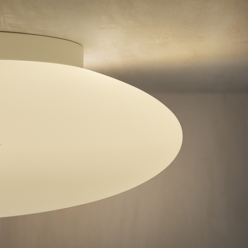 Ideal Lux - Plafonnier SMARTIES, 2xE27/42W/230V, Ø 42,5 cm, blanc