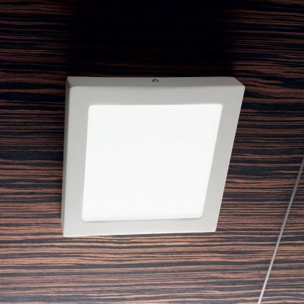 Ideal Lux - Plafonnier UNIVERSAL LED/36W/230V 40x40 cm CRI 90 blanc