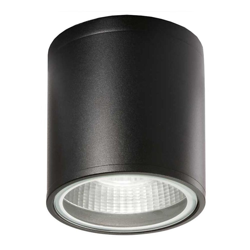 Ideal Lux - Spot d'extérieur GUN 1xGU10/28W/230V Ø 11 cm IP55 noir