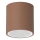Ideal Lux - Spot d'extérieur TECHO 1xGU10/20W/230V Ø 9 cm IP54 brun